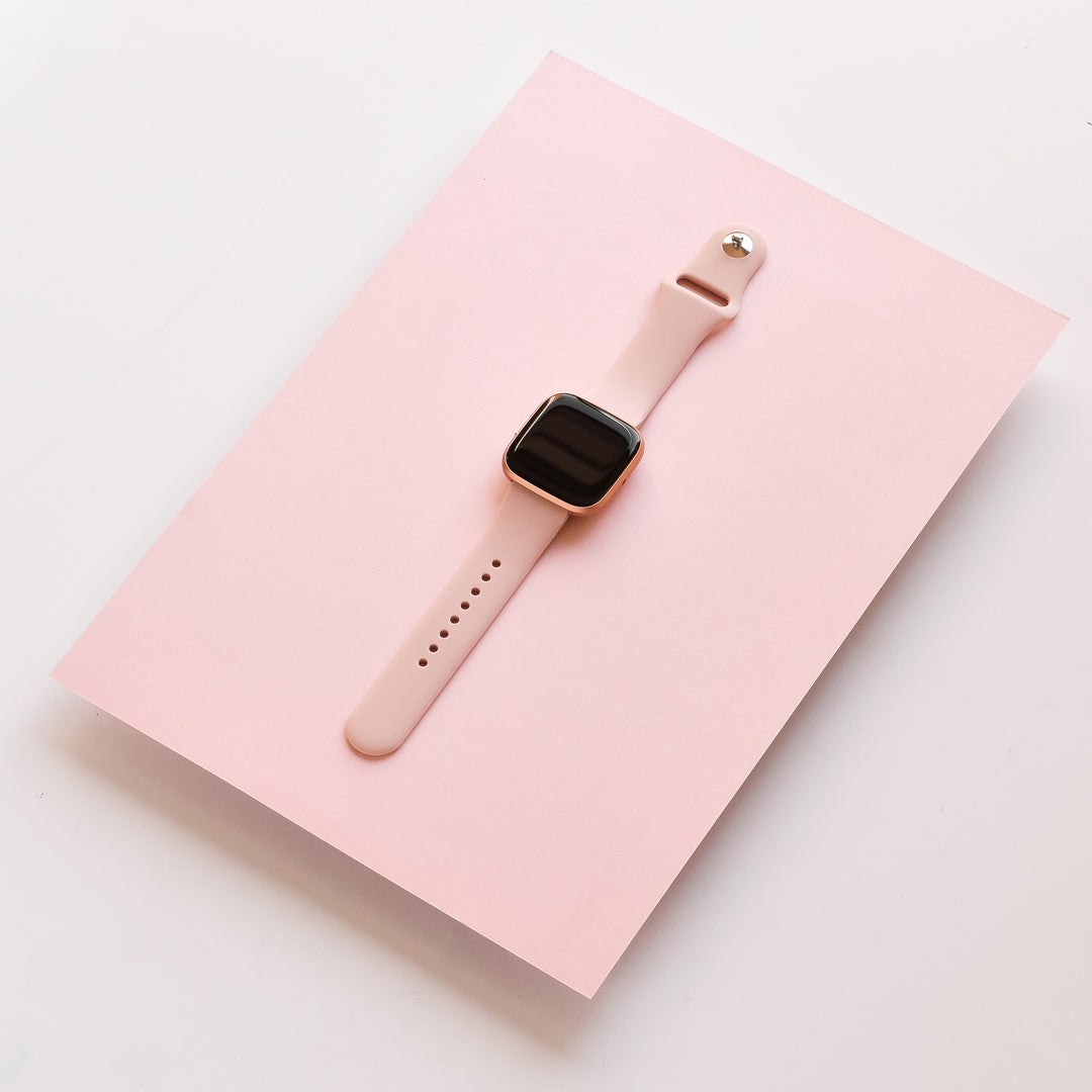 NAKD Fitbit Strap - Powder Pink