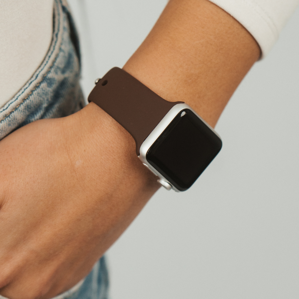 NAKD Apple Watch Strap - Chocolate