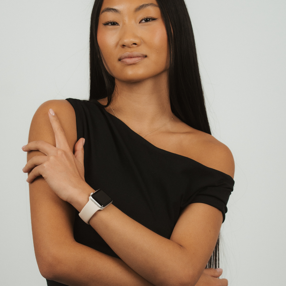 NAKD Apple Watch Strap - Almond White