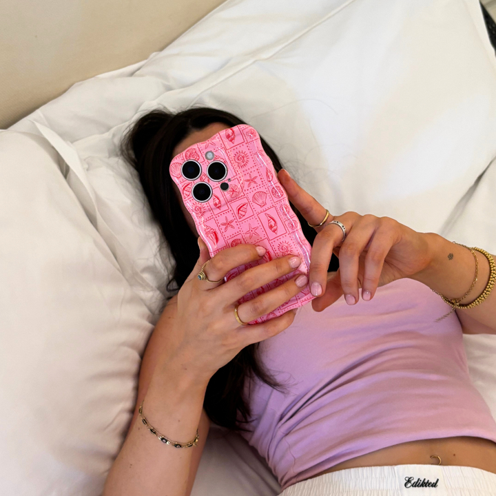 Wavy Phone Case - Seashell Riviera