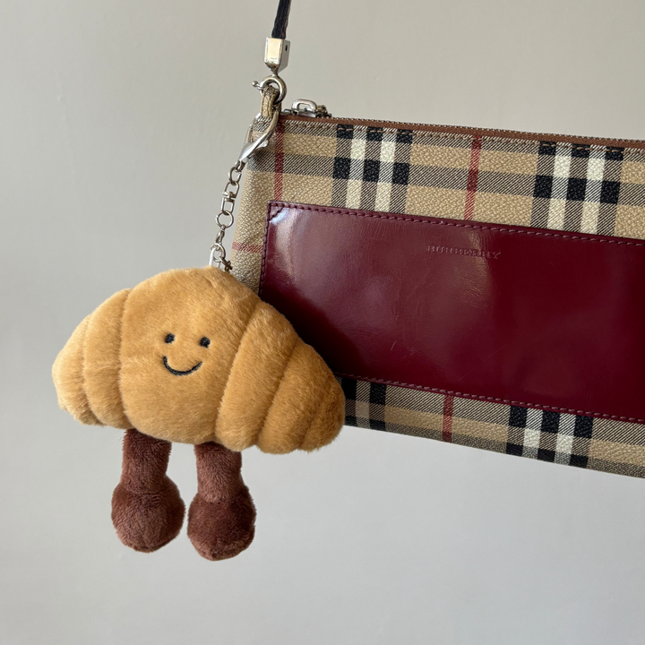 Cutesy Croissant Bag Charm 