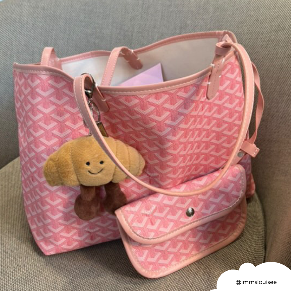 Cutesy Croissant Bag Charm 