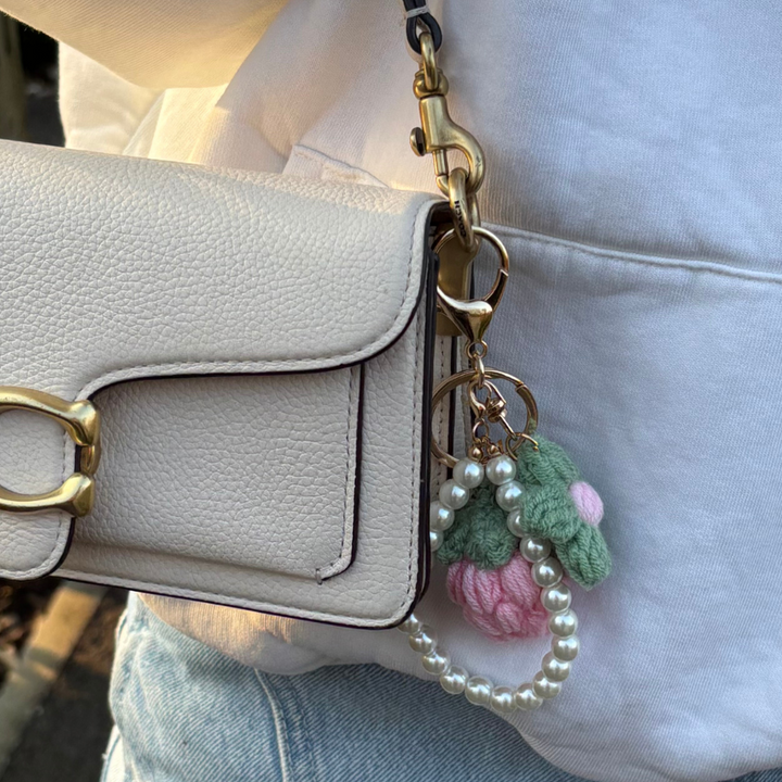 Flower Power Bag Charm