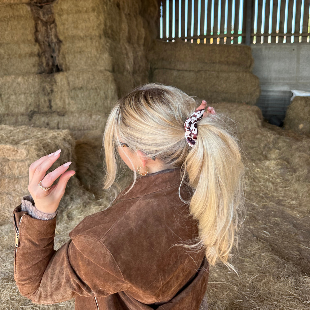 Rodeo Cowgirl Scrunchie
