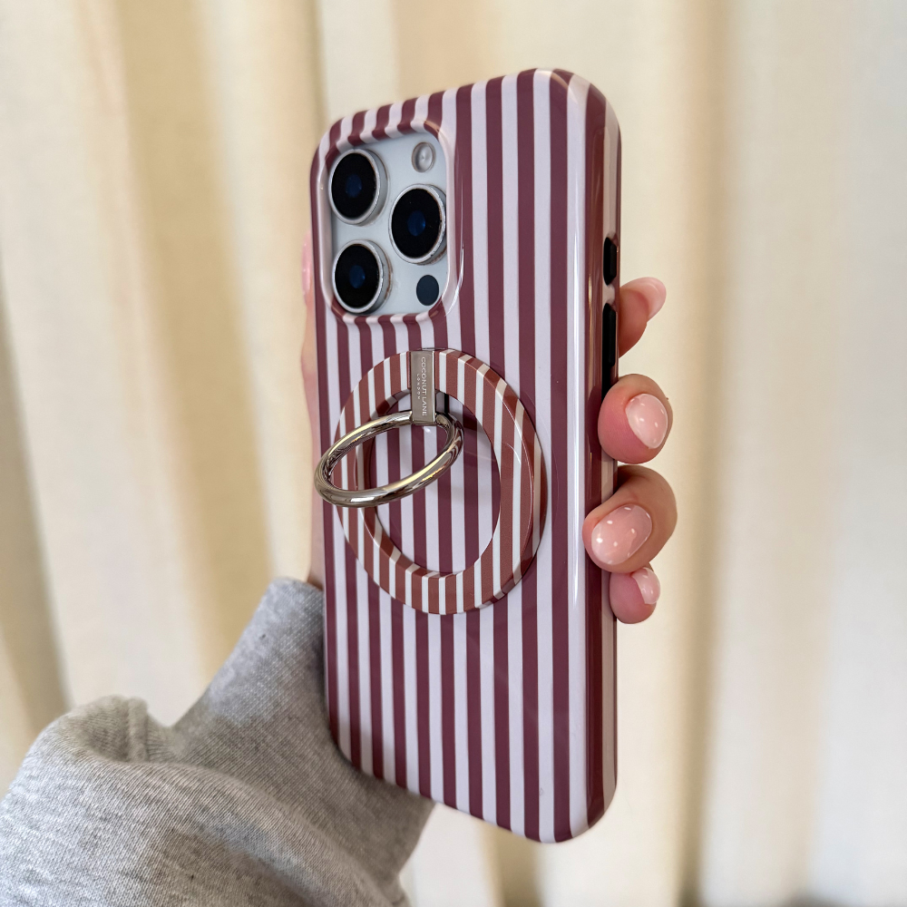 MAGSAFE® Phone Ring - Chestnut Stripes