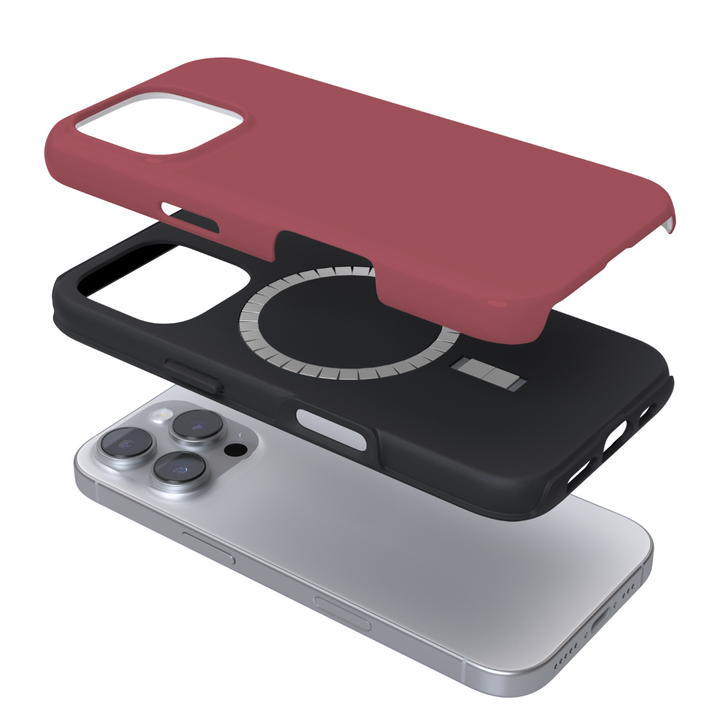 Tough MagSafe® Phone Case - NAKD Burgundy