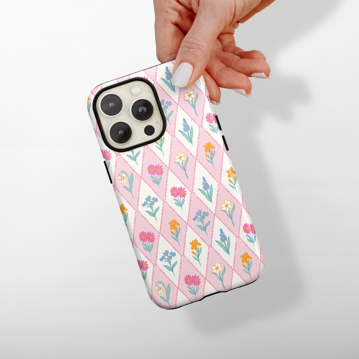 Tough Phone Case - Spring Tiles