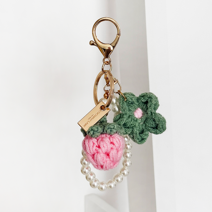Flower Power Bag Charm