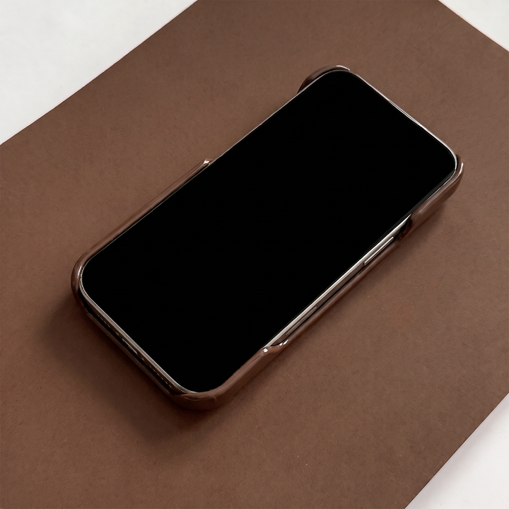 Choc Brown Puffer Phone Case