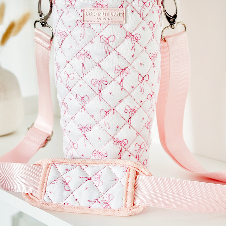 Tumbler Carry Case - Quilted Dainty Bows