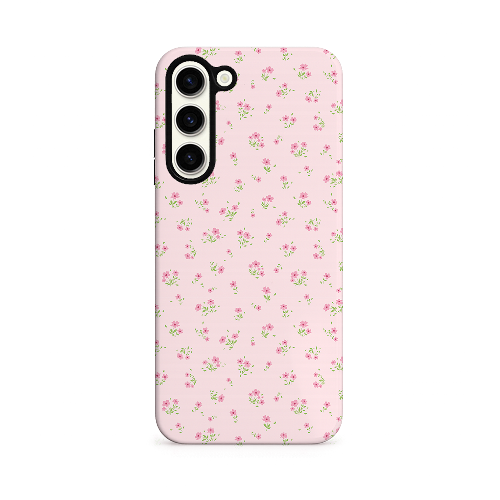 Samsung Tough Phone Case - Ditsy Floral Pink
