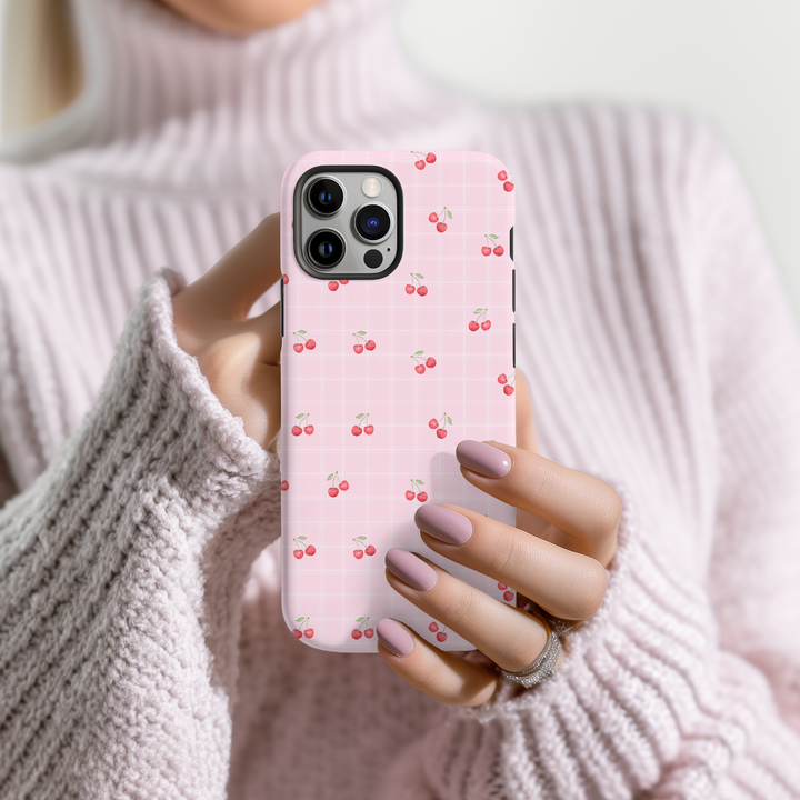 Tough MagSafe® Phone Case - Ditsy Cherries