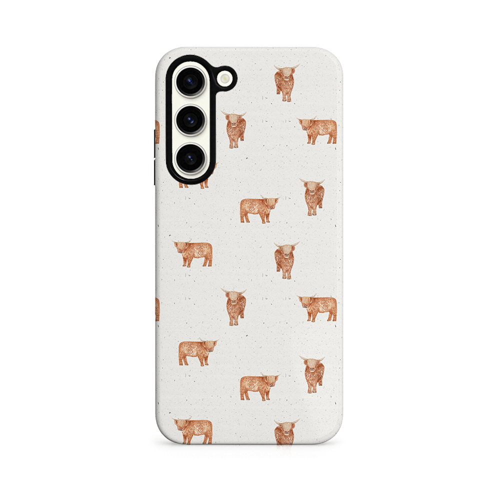 Samsung Tough Phone Case - Highland Cow