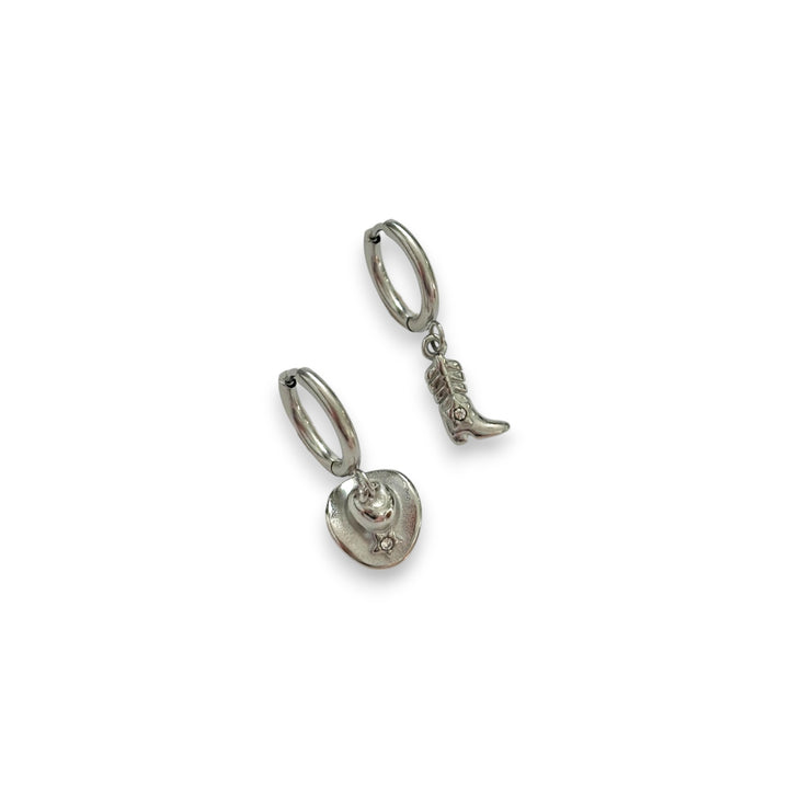 Cowgirl Boot & Hat Earrings