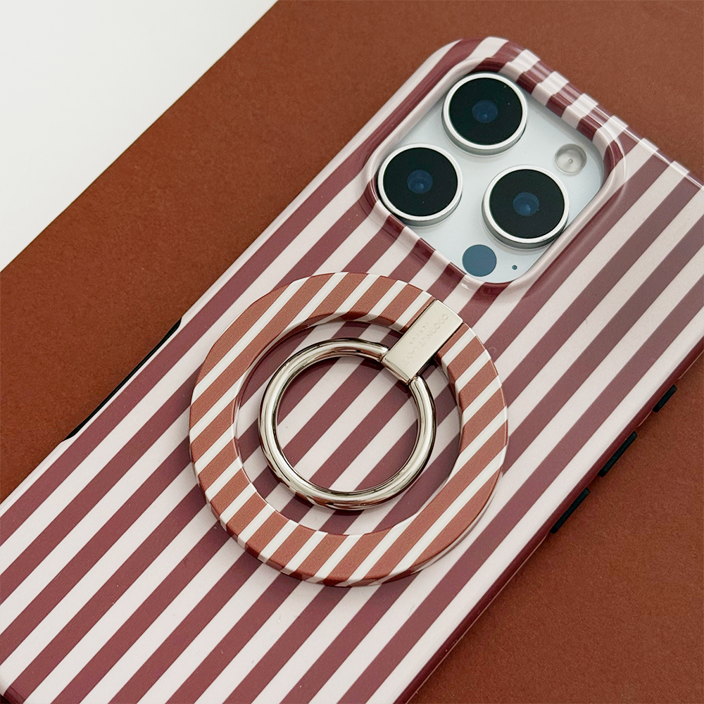MAGSAFE® Phone Ring - Chestnut Stripes