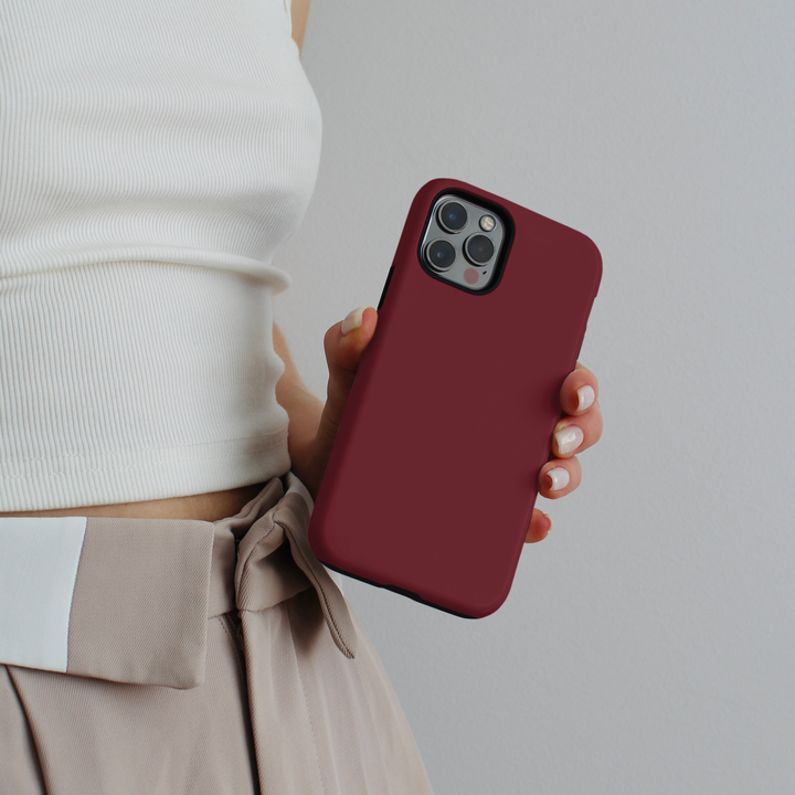 Tough MagSafe® Phone Case - NAKD Burgundy