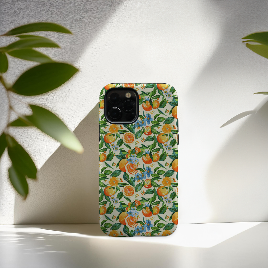 Tough MagSafe® Phone Case - Orange Garden