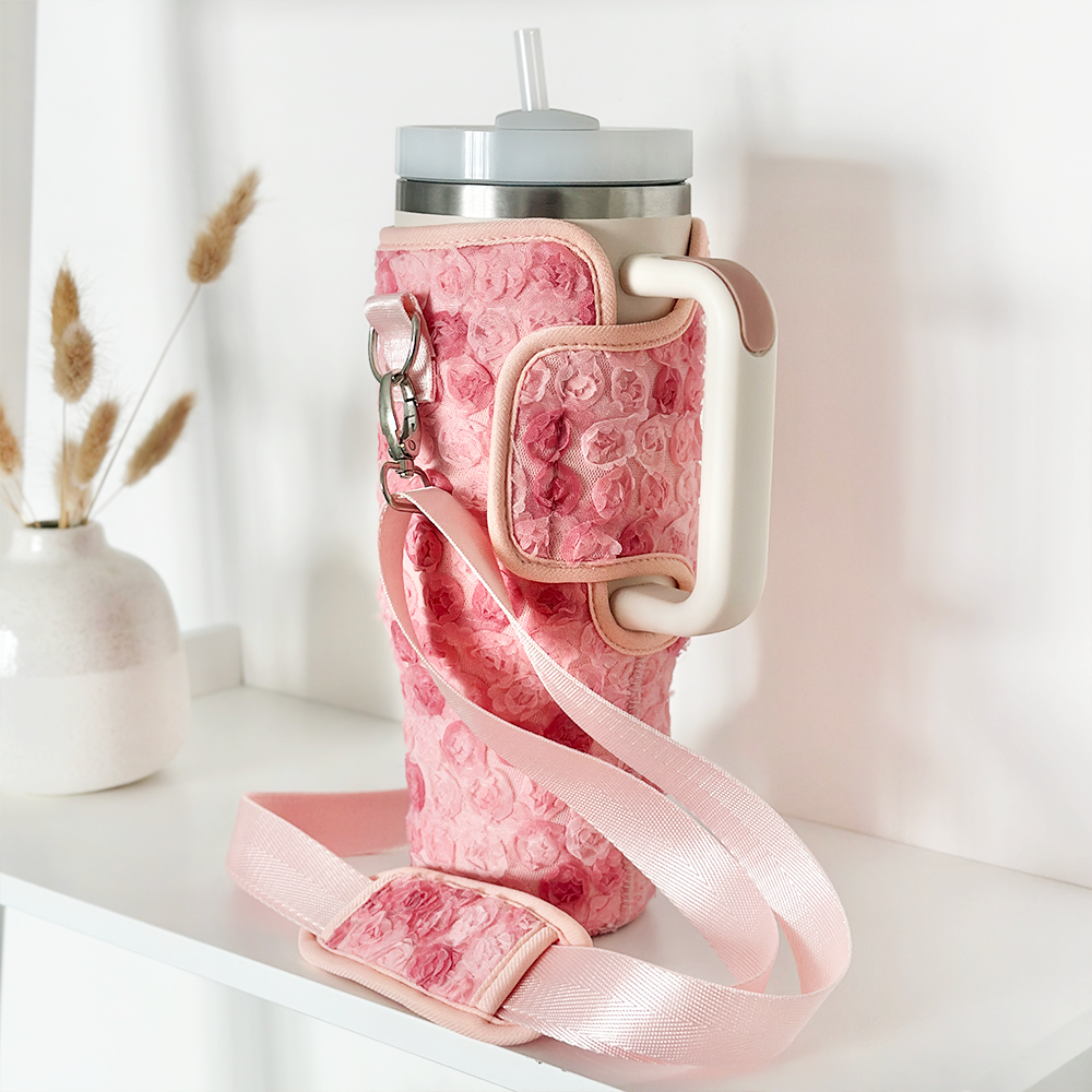 Tumbler Carry Case - Peony Bloom