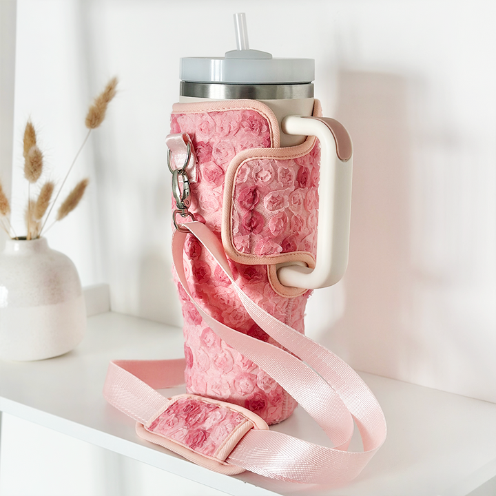 Tumbler Carry Case - Peony Bloom
