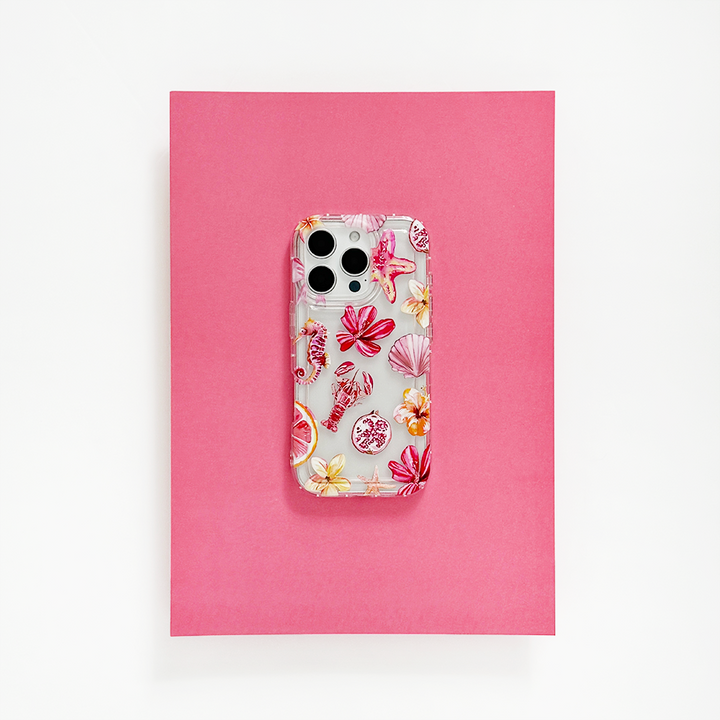 Clear Phone Case - Rosé Coast
