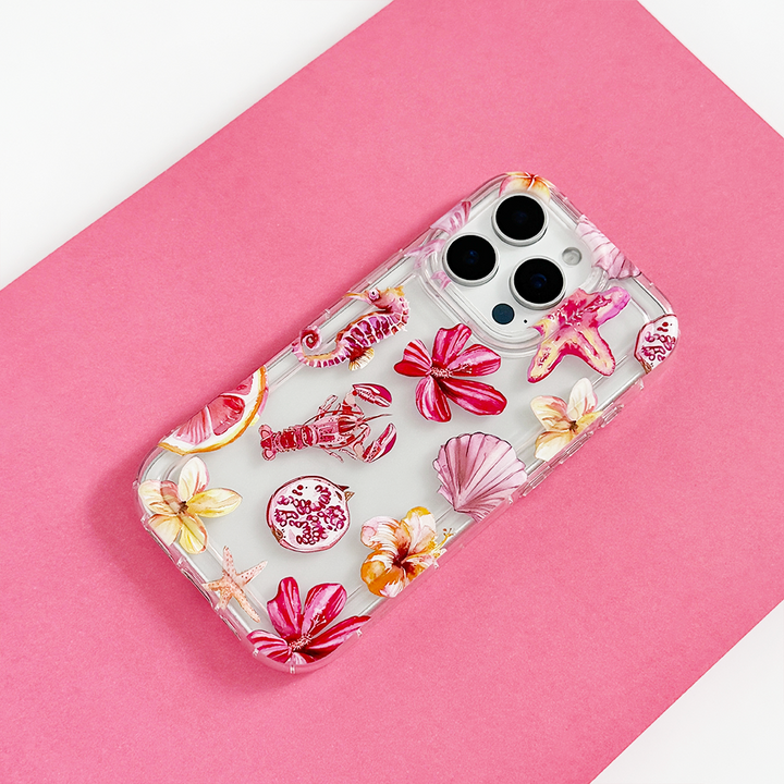 Clear Phone Case - Rosé Coast