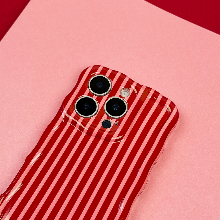 Wavy Phone Case - Mulberry Stripe