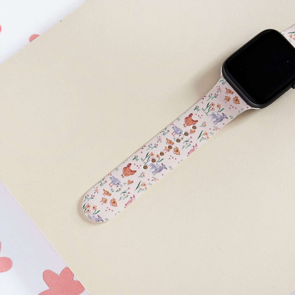 Farmyard Friends Apple Watch Strap