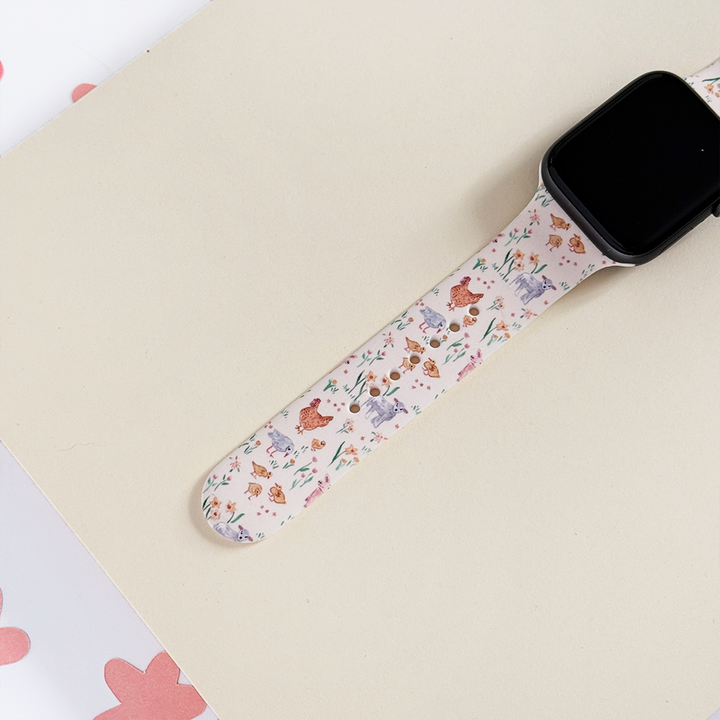 Farmyard Friends Apple Watch Strap