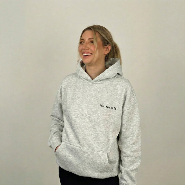 The Feelings Hoodie - Grey