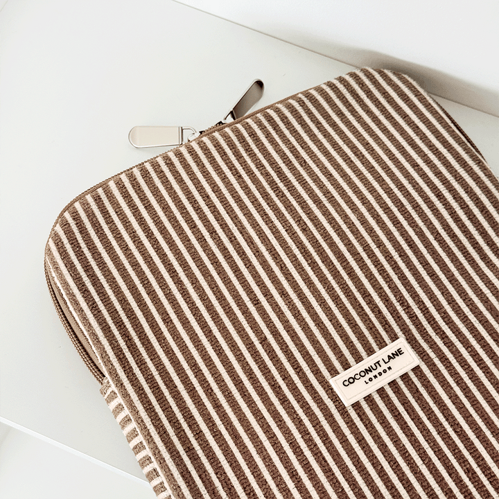 Chestnut Stripes TOWEL iPad Sleeve