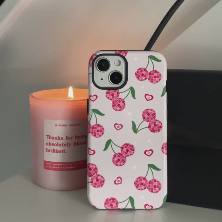 Tough Phone Case - Disco Cherries