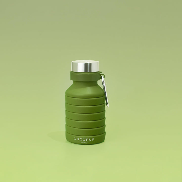 Collapsible Water Bottle by Cocopup - Khaki