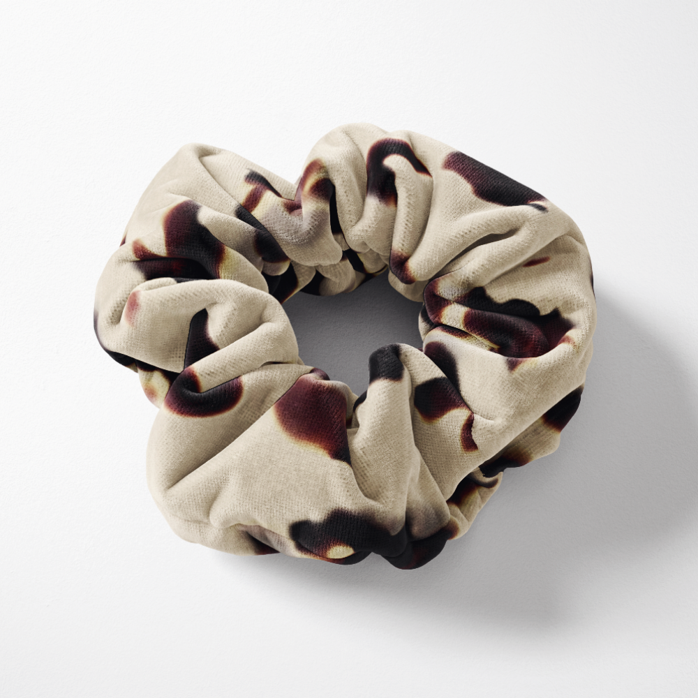 Ivory Tort Scrunchie