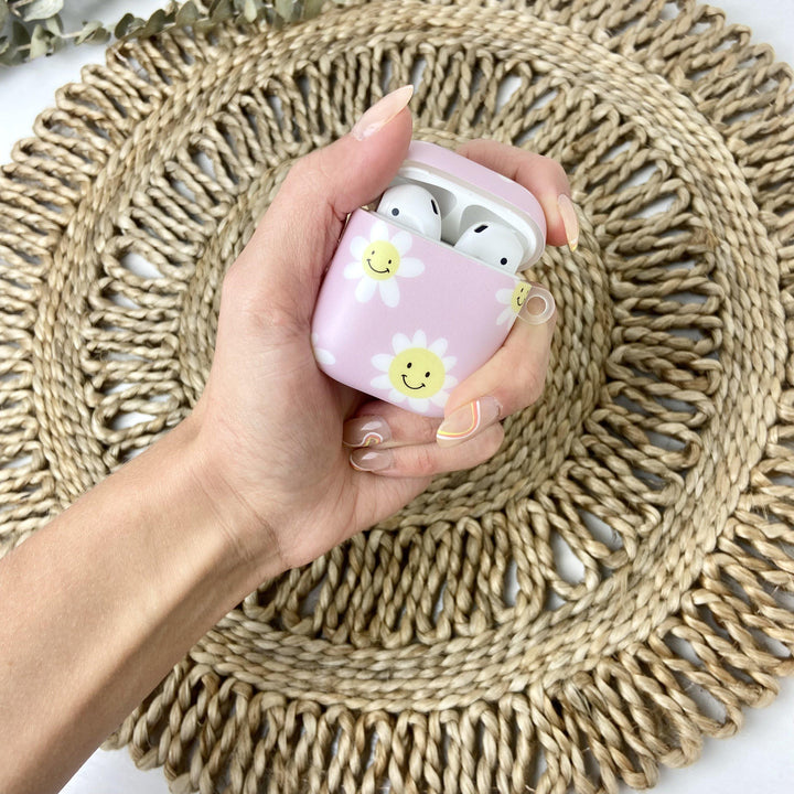 Airpods Case - Smiley Daisy