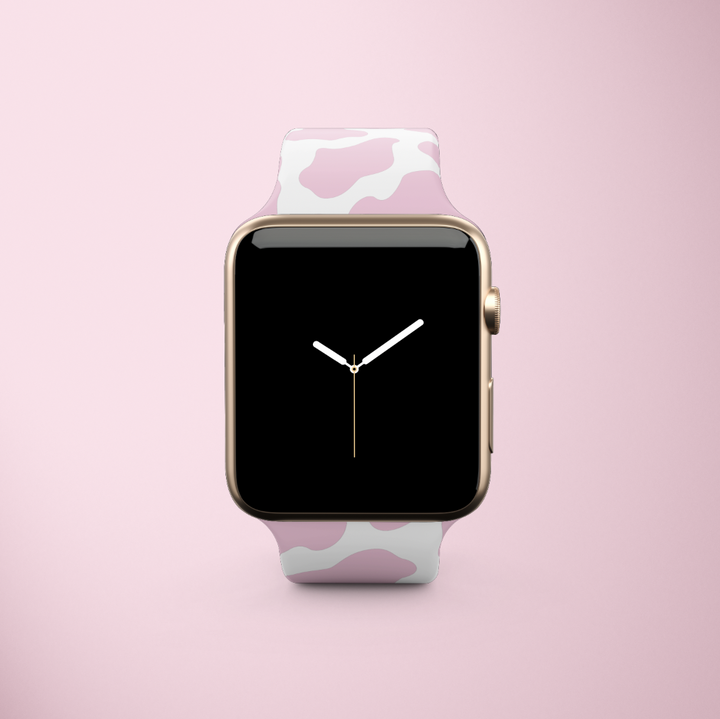 Pink Cow Apple Watch Strap